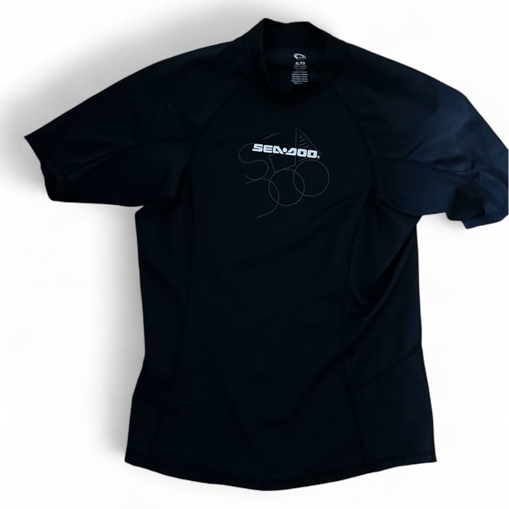 SeaDoo BRP women’s Black Rash Guard XL